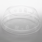 Karat Earth 98mm PLA Dome lids for 12-24 PLA cup, Wide opening - 1,000 pcs