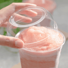 Karat Earth 98mm PLA Dome lids for 12-24 PLA cup, Wide opening - 1,000 pcs