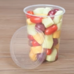 Karat Earth Lid for 8-32 oz. PLA Deli Container (117mm), Clear - 500 pcs