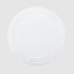 Karat Earth Lid for 8-32 oz. PLA Deli Container (117mm), Clear - 500 pcs