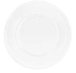 Karat Earth 114.6mm Compostable Fiber Paper Flat lid for 12-16 oz Paper Food Container & 24-32 oz Gourmet Food Container - 500 pcs