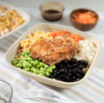 Karat Earth 48oz PFAS Free Bagasse Square Bowl, Natural - 300 pcs