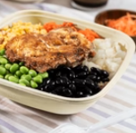 Karat Earth 48oz PFAS Free Bagasse Square Bowl, Natural - 300 pcs