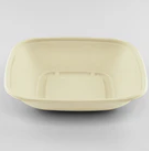Karat Earth 32oz PFAS Free Bagasse Square Bowl, Natural - 300 pcs