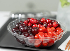 Karat Earth PLA 18 oz Salad Container (175 mm), Clear - 300 pcs