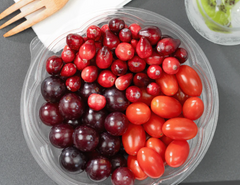 Karat Earth PLA 18 oz Salad Container (175 mm), Clear - 300 pcs