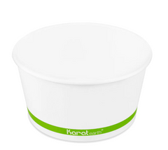 Karat Earth 24 oz Eco-Friendly Paper Food Containers (142mm), Generic Print - 600 pcs