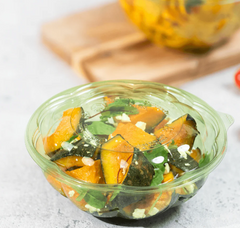 Karat Earth PLA Dome Lid for 18-48 oz. PLA Salad Container, Green - 300 pcs