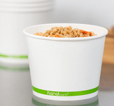 Karat Earth 32 oz Eco-Friendly Paper Food Containers (142mm), Generic Print - 600 pcs