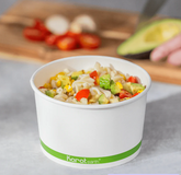 Karat Earth 20oz Eco-Friendly Paper Food Containers (126mm), Generic Print - 600 pcs