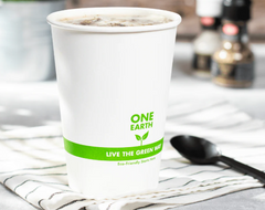 Karat Earth 32oz Eco-Friendly Gourmet Paper Food Container (114.6mm), Generic Print - 500 pcs