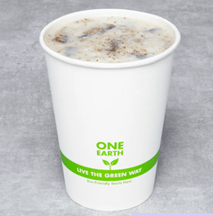 Karat Earth 32oz Eco-Friendly Gourmet Paper Food Container (114.6mm), Generic Print - 500 pcs