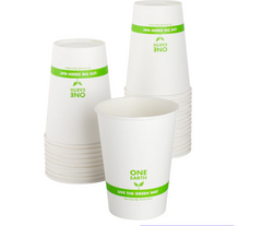 Karat Earth 32oz Eco-Friendly Gourmet Paper Food Container (114.6mm), Generic Print - 500 pcs