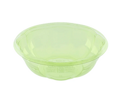 Karat Earth PLA 24 oz Salad Container (175 mm), Green - 300 pcs