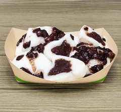 Karat Earth 0.5 lb Bamboo Natural Food Tray , Generic Print - 1,000 pcs