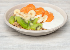 Karat Earth 24oz PFAS Free Bagasse Round Bowl, Natural - 500 pcs