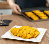 Karat Earth 8”x 8” PFAS Free Bagasse Eco-Friendly Square Plate, White - 500 pcs