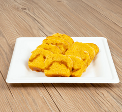 Karat Earth 8”x 8” PFAS Free Bagasse Eco-Friendly Square Plate, White - 500 pcs