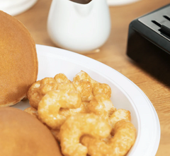 Karat Earth 9" Mineral Filled PP Round Plate, White, 1 compartment - 500 pcs