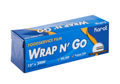 12" x 2000' WRAP N'GO Foodservice Film with Serrated Cutter