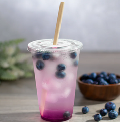 Karat Earth 9" Diagonal Cut Bamboo Fiber Giant Straws (8mm) Paper Wrapped, Natural - 3,000 pcs