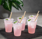 Karat Earth Bamboo Fiber Cocktail 5.5'' Straws (6mm), Natural - 7,000 pcs