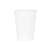 Wholesale 12oz Paper Hot Cups - White (90mm) - 1,000 ct