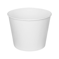 Wholesale 130oz Food Buckets with Paper Lids 215mm - 150 ct