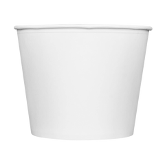 Wholesale 130oz Food Buckets with Paper Lids 215mm - 150 ct