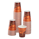 Wholesale 8oz Paper Hot Cups - Coffee (80mm) - 1,000 ct