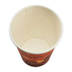 Wholesale 8oz Paper Hot Cups - Coffee (80mm) - 1,000 ct