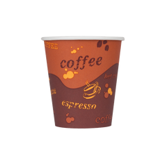 Wholesale 10oz Paper Hot Cups - Coffee (90mm) - 1,000 ct
