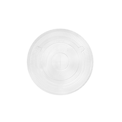 Wholesale Plastic Flat Lids (107mm) - 500 ct