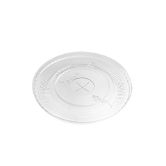 Wholesale Plastic Flat Lids (107mm) - 500 ct