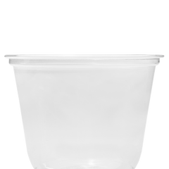Wholesale 12oz PET Clear Cup, U-Shape 98mm - 1,000 ct