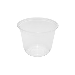 Wholesale 12oz PET Clear Cup, U-Shape 98mm - 1,000 ct