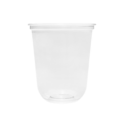 Wholesale 16oz PET Clear Cup, U-Shape 98mm - 1,000 ct