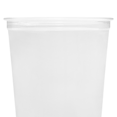 Wholesale 24oz PET Clear Cup, U-Shape 98mm - 600 ct