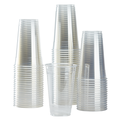 Wholesale 24oz Eco-Friendly Plastic Cold Cups (98mm) - 600 ct