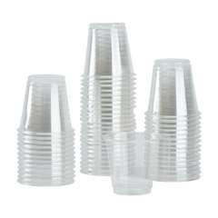 Wholesale 3oz Plastic Cold Cups (62mm) - 2,500 ct