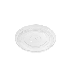 Wholesale Plastic Flat Lids (98mm) - 1,000 ct