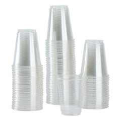 Wholesale 7oz Plastic Cold Cups (74mm) - 1,000 ct