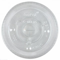 Wholesale Plastic Flat Lids (115mm) - 1,000 ct