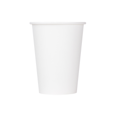 Wholesale 12oz Paper Cold Cup - White (90mm) - 1,000 ct