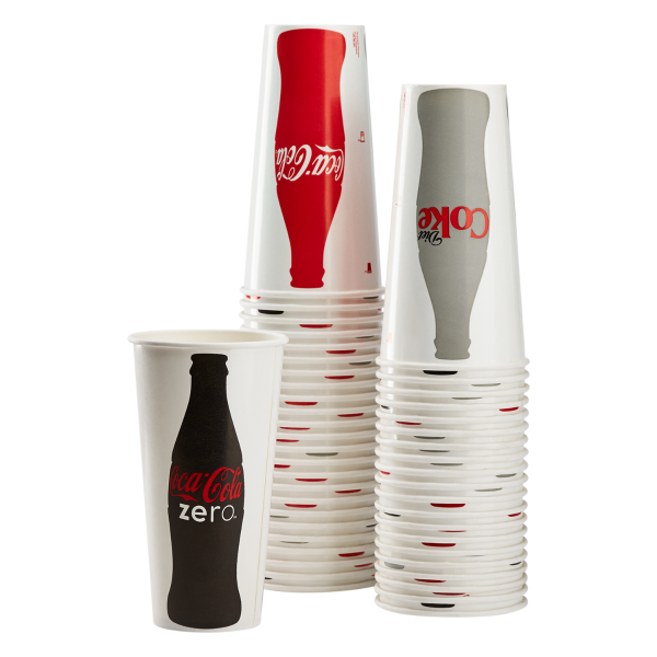 32oz Coca-Cola Cup with Disposable Lid