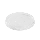 Wholesale 24-32 oz Flat Translucent Lid (142mm) - 600 ct