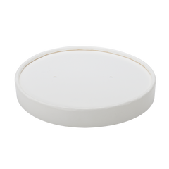 Wholesale Paper lid for 32 oz Gourmet Paper Cold/Hot Food Containers - 500 ct