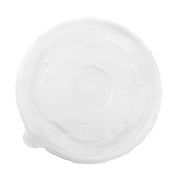 Wholesale 20 oz Flat Translucent Lid (127mm) - 600 ct