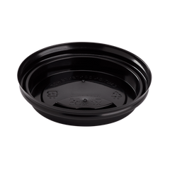 Wholesale 8 oz Paper Hot Cup Sipper Dome Lid Black - 1,000 ct