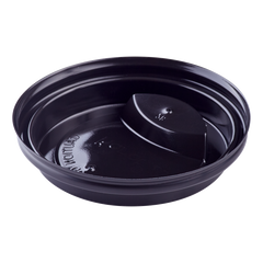Wholesale 10-24 oz Sipper Dome Lid - Black (90mm) - 1,000 ct